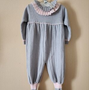 Vintage baby girl bodysuit